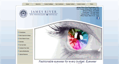 Desktop Screenshot of jamesrivereye.net